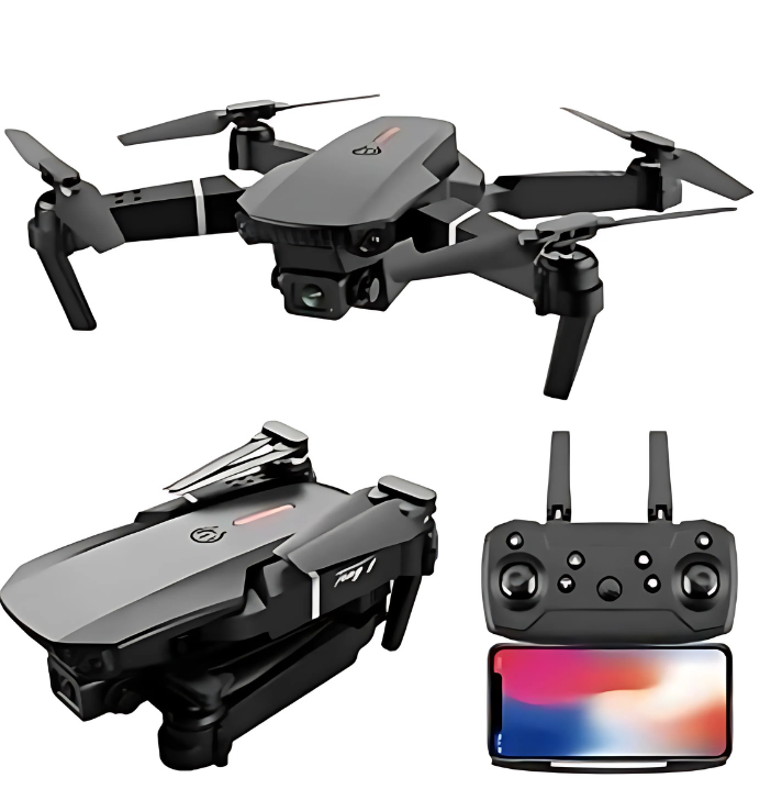 Dron PRO 4K WIFI + Control de Alta Definición - (BATERÍA Y ESTUCHE DE REGALO)