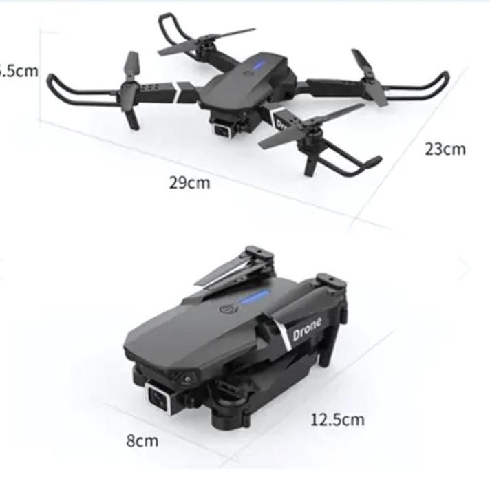 Dron PRO 4K WIFI + Control de Alta Definición - (BATERÍA Y ESTUCHE DE REGALO)