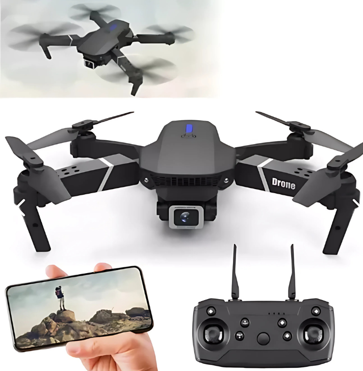 Dron PRO 4K WIFI + Control de Alta Definición - (BATERÍA Y ESTUCHE DE REGALO)