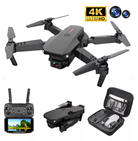 Dron PRO 4K WIFI + Control de Alta Definición - (BATERÍA Y ESTUCHE DE REGALO)